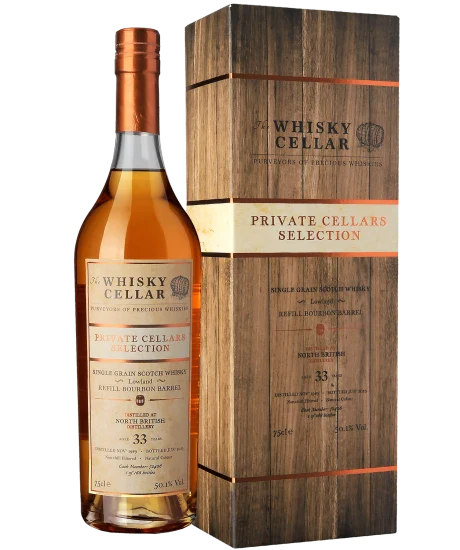North British Single Grain Scotch Whisky, 33 years 1989