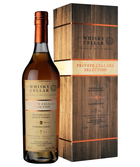 The Whisky Cellar Campbeltown Hogshead No.355634, 7 years 2014