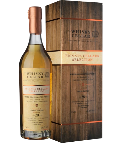 The Whisky Cellar North British Single Grain Scotch Whisky, 28y 1994