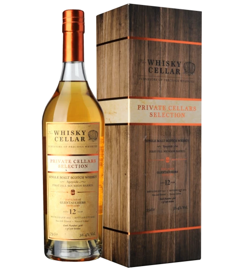 The Whisky Cellar Glentauchers Single Malt Scotch Whisky, 12 years 2011